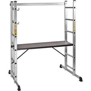 DEMA 3in1 Alu Gerüstleiter 2,75 m
