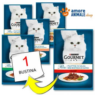 Purina Gourmet Perle Erlesene Streifen Sauce mit Thunfisch 2,21 kg