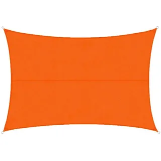 casa pura Wasserabweisendes Sonnensegel Orange