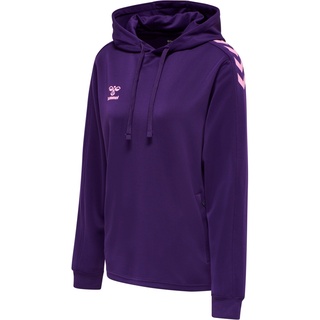 hummel Damen Hmlcore XK Poly Sweat Hoodie Woman Sweatshirt, ACAI M