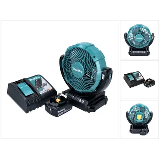 RG1 Akku Ventilator Lüfter 18 V 18 cm inkl. 1 x 6,0 Ah Akku + Ladegerät