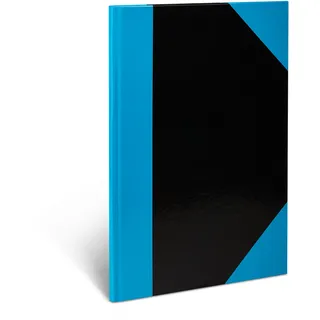 Stylex Kladde A4 liniert Schwarz/Blau