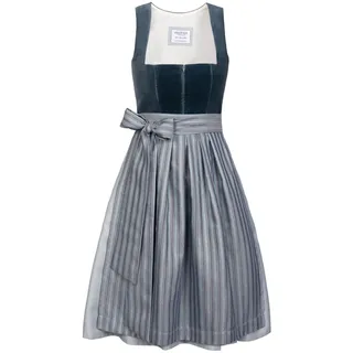 Edelnice Midi Dirndl Veronika blau 40