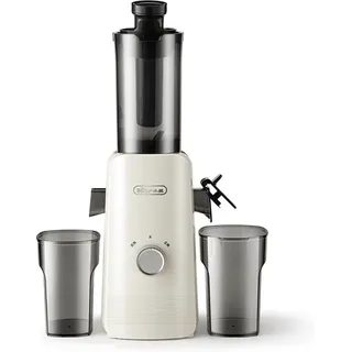 BEAR 80mm Weitmund-Slow-Juicer – 1L große Kapazität, 99,5% Saftausbeute, ganzes Obst einwerfen, Reinigung durch einfaches Spülen, antioxidativer leiser Quetsch-Saftextraktor