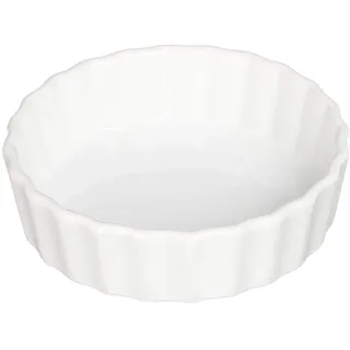 SECRET DE GOURMET Kleine Auflaufform Ø 12 cm Weiß