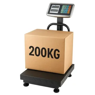 Lean Elektronische Lcd-plattformwaage für Lagerhallen, Genauigkeit bis zu 20 g, 200 kg)