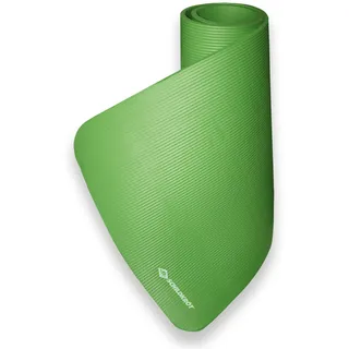 Donic Schildkröt FITNESSMATTE, (15mm, green), mit Tragegurt,