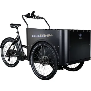 Zündapp E-Bike Lastenfahrrad C2426 26/24 Zoll RH 53cm 7-Gang 576 Wh schwarz