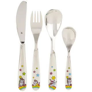 WMF Kinderbesteck-Set Einhorn, 4-teilig