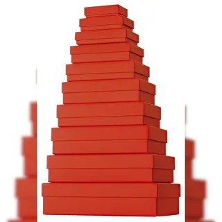 Stewo 2553784320 Geschenkbox "One Colour" rot