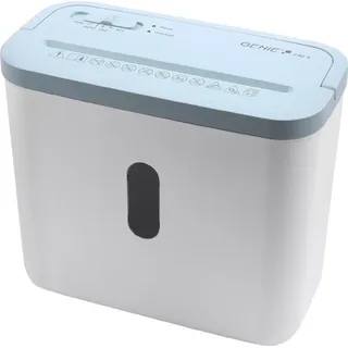 GENIE 440 X Aktenvernichter 4 Blatt, Partikelschnitt weiß/blau