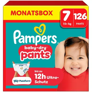 Pampers Baby-Dry Pants Gr. 7 (15+ kg) 126 St.