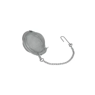 Metaltex 253811 Teesieb aus Edelstahl, mit Kette, 4,5 cm