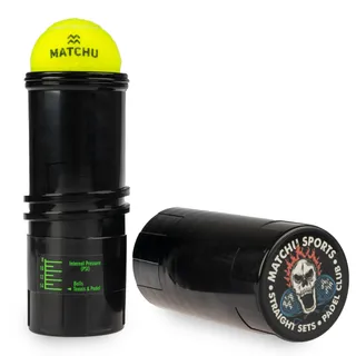 Matchu Sports Ball Saver - Pressure Pro - Schwarz - 22cm - Ø 8,3cm - Kunststoff
