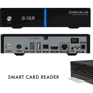GiGaBlue UHD Trio 4K PRO Combo Tuner W-LAN