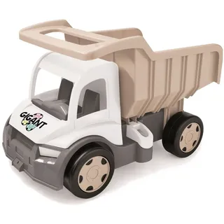 Wader Wozniak Spielzeug-Kipper Gigant LKW XXL Dumper Truck Biscuit Cloud, (im trendign sand-weiss-schwarz Design, 1-tlg., Muldenkipper mit arretierbarer kippbaren Kippmulde), ab 12 Monaten, belastbar bis 150 kg, ca. 55 cm groß schwarz