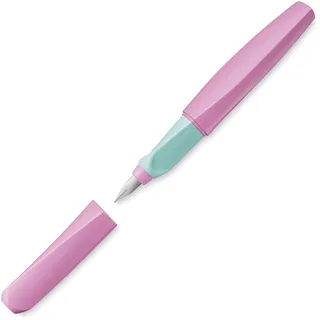 Füllhalter, Edelstahl-Feder in Strichbreite M inkl. 2 Tintenpatronen, sweet lilac,