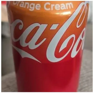 Coca Cola Cola Orange Cream 0,355 l