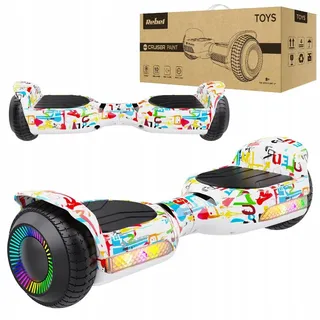 Rebel Hoverboard 6,5"" LED für Kinder & Erwachsene