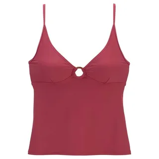 S.Oliver Tankini-Top Damen rostrot Gr.42 Cup A/B