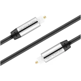 sentivus Sentivus AU090 Premium Toslink Optisches Kabel, Digital-Audiokabel, Audio-Kabel