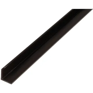 GAH Alberts Winkelprofil gleichschenklig Kunststoff 10 mm x 10 mm x 1.000 mm Schwarz