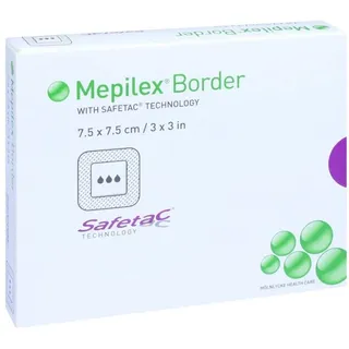 Mepilex Border Schaumverband 7,5 cm x 7,5 cm (5 Stück)