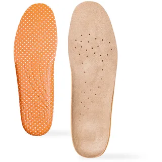 Bama Comfort Komfort-Fußbett, Einlegesohle mit Memory Foam, Gepolsterte Sohle, Unisex, Braun/Orange, Größe: 38 - 38
