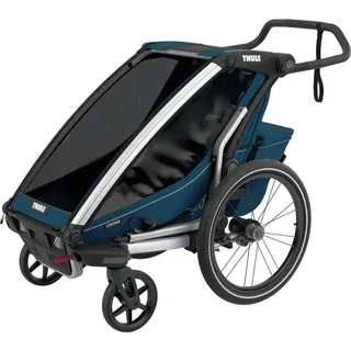 Thule Chariot Cross 1 aluminium/majolica blue