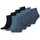 Quarter Sneakersocken 12er Pack Denim 35-38