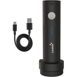 Lavatelli - VAC-U-PUMP Wireless Elektrische Vakuumpumpe für Vakuumbeutel Kleidung Reise, kompakt & stark, USB-C aufladbar, für Trolley, Rucksack, Luftpumpe für Reise Gadgets & Zuhause, reisen gadgets