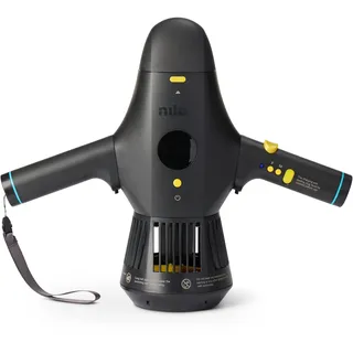 Nilox Waterscooter, Elektrischer Unterwasser-Scooter für SUP & Tauchgänge bis 5 m Tiefe, bis 60 Min. Laufzeit, 2 Geschwindigkeiten bis 5 km/h, Leicht & Kompakt