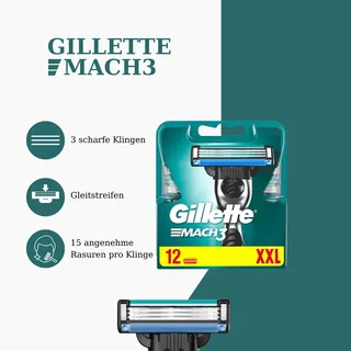 Gillette Rasierklingen Mach3 12 St.