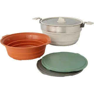 Sea to Summit Detour Essentials Camp Kitchen Kit (Größe 4 Teile, mehrfarbig)