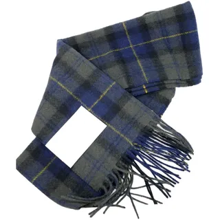 Barbour USC0001-TN28 Tartan Lambswool Scarf Olive Night Schal Herren, Olive Night, Einheitsgröße