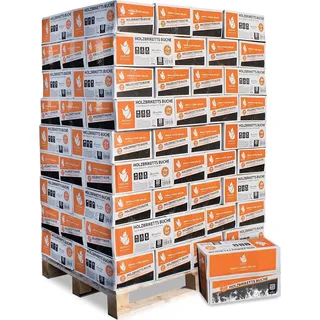 Heizfuxx Holzbriketts Hartholz M 12 kg x 81