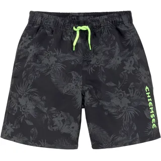 Chiemsee Badeshorts für Kinder SCHWARZ|bunt 170 175 cm 16J