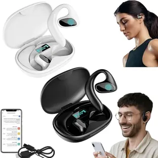 übersetzer, Ki Kopfhörer mit Echtzeit übersetzung, Unterstützt 144 Sprachen, DREI Übersetzungsmodi, Geeignet für Reise Business Studien (2 Stück)