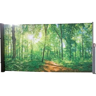 Garden Pleasure Aluminium Seitenmarkise 160 x 300 cm grau
