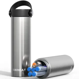 1-WHEAT Insulin Cooler Travel Case Diabetiker Medikamente isoliert Organizer Portable Medizin Kühler für Insulin-Pen und medizinische Diabetiker-Zubehör