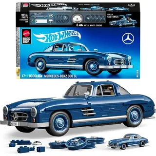 Mattel Brick Shop Hot Wheels Premium Series Mercedes-Benz 300SL