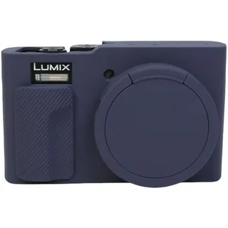 TZ99 Schutzhülle, weiches Silikon, ultradünn, leicht, für Panasonic Lumix DC-TZ99 Kamera, Blau