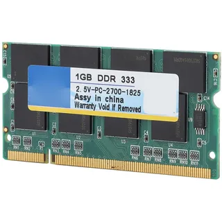 Sxhlseller 1 GB 333 MHz DDR PC-2700 200-Pin SODIMM Laptop-RAM-Speicher, 2,5 V Schnelle Datenübertragung, Kompatibel mit - und -Notebooks