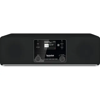 TechniSat DIGITRADIO 380 CD IR - DAB+/UKW/Internet-Stereoradio (CD-Player, Bluetooth, USB, Spotify Free, App-Steuerung, 2 x 20 W, Stereo-Kompaktanlage, Farbdisplay, Wecker, Fernbedienung) schwarz
