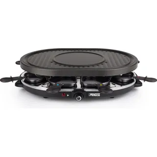 Princess 162700 Raclette 8 Oval Grill Party