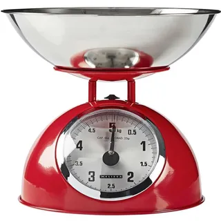 Melissa Küchenwaage Analog Wägebereich (max.)=5 kg Rot 245 x 245 x 210