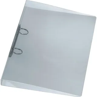 Herlitz Ringbuch A4 PP, 2-Ring 40mm transparent
