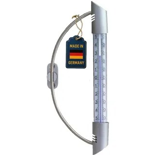 TFA Fensterthermometer ORBIS Silber 14.6015
