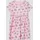 Ausgestelltes Jersey-Kleid mit All-over-Print pink 128
