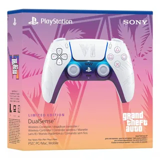 Sony PS5 DualSense Wireless-Controller GTA VI Limited Edition white